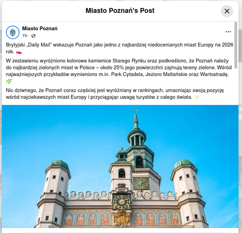 Posted media